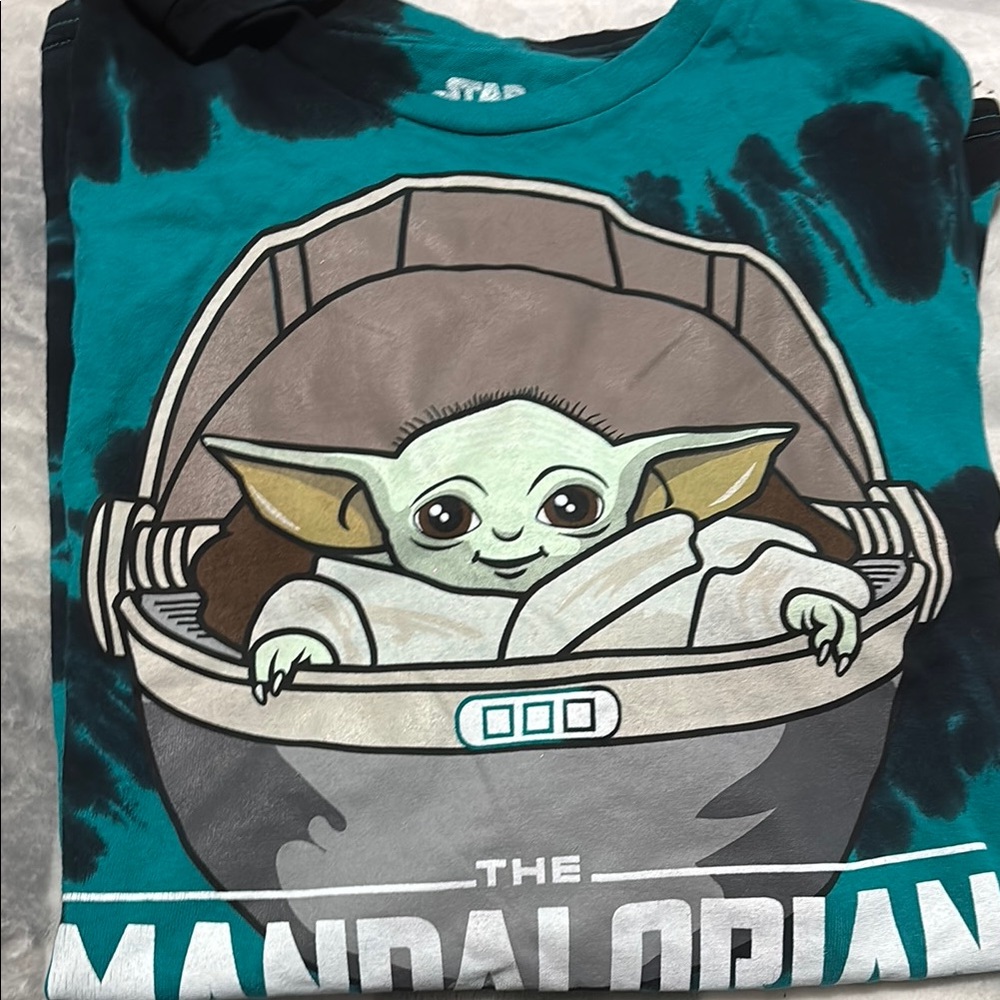 Star Wars Mandalorian Teal Shirt